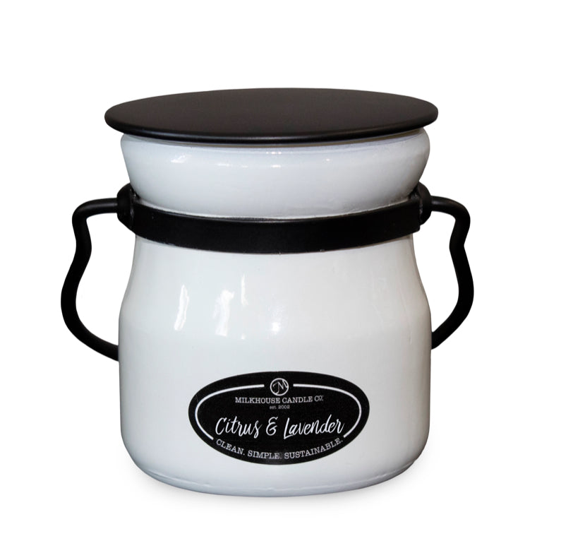 Milkhouse Candle - Citrus & Lavender 16 oz Butter Jar