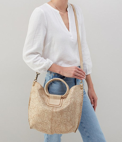 HOBO Sheila Large Satchel -Gold Leaf