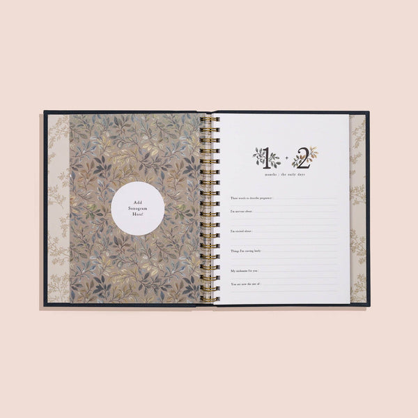 Growing You: Pregnancy Guided Journal and Keepsake Book