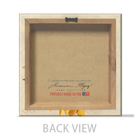 SUNFLOWER GICLEE WALL ART: Multicolor / Mini: 5x5x1 inches