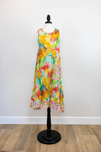 Mango Crinkle Mixed Print Dress:  Mango