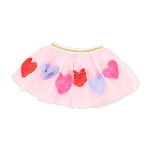 MULTI HEART SEQUIN TUTU