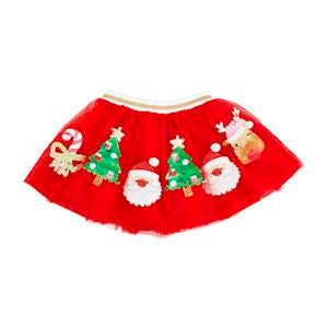 RED CHRISTMAS SEQUIN TUTU