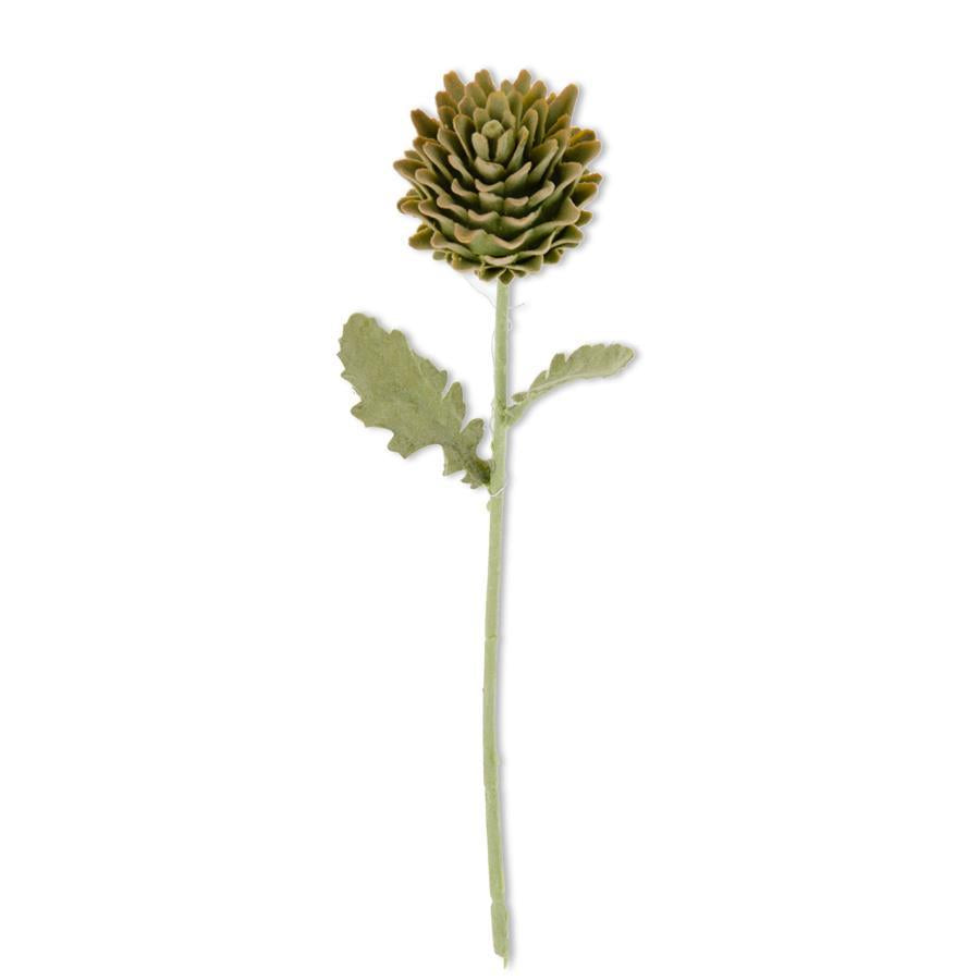 16" Green Artichoke Stem