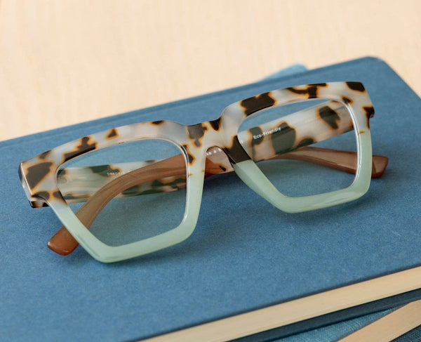 Take a Bow (Blue Light): Tortoise/Blush / Reading / 1.50