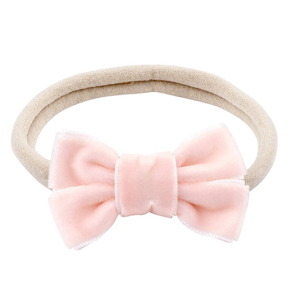 Heart Ornament + Headband Set  - Pink/Rose: Velvet Ribbon, Nylon / 1 Size Fits Most