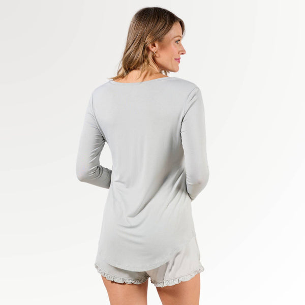 Faceplant Bamboo® Long Sleeve Shirt: Small / Aqua