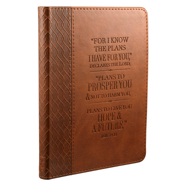 Journal Handy Brown Hope & a Future Jer. 29:11