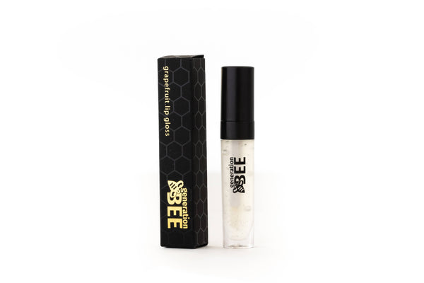 All-Natural Beeswax Lip Gloss - .2oz Tube w/ Applicator Wand: Vanilla