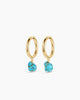 Turquoise Cove Hoops