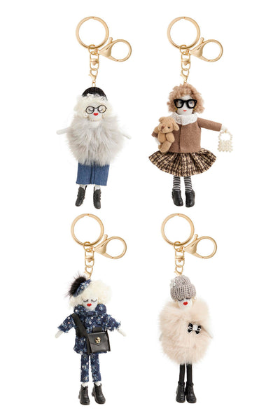 Darling Divas Bag Charm + Key Fob