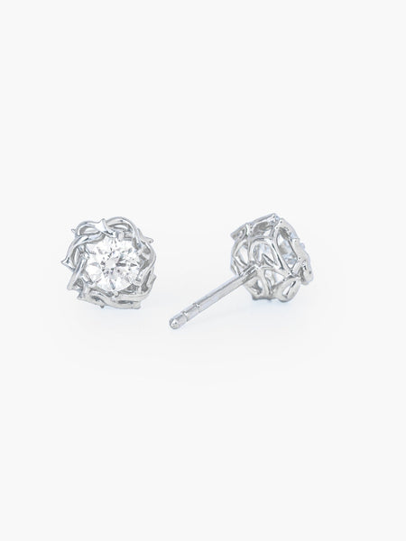 Crown of Thorns Stud Earrings
