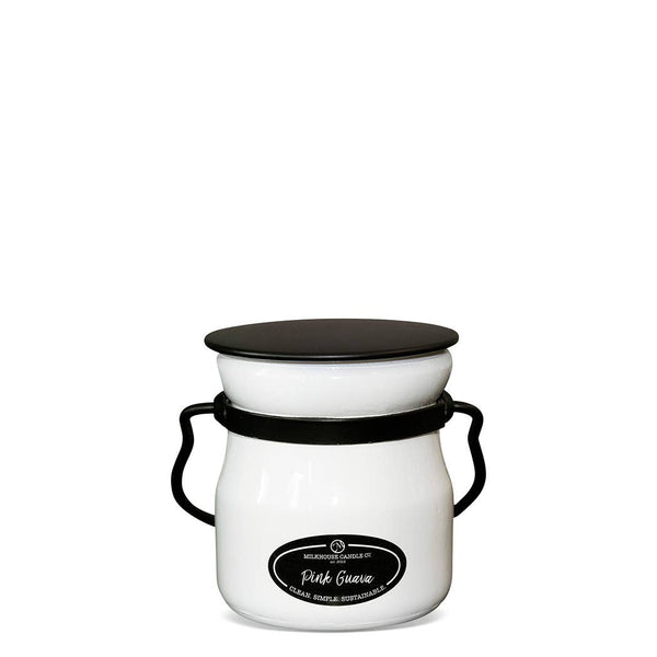 5 oz Cream Jar Candle: Pink Guava