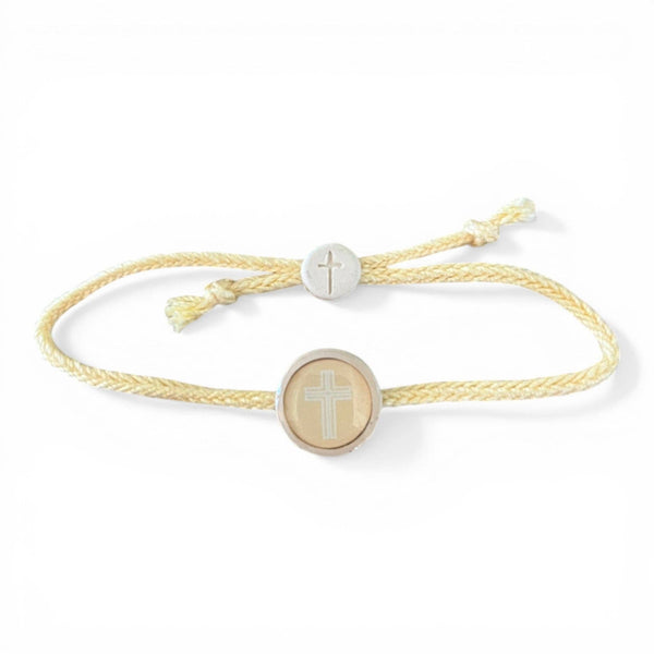 Tap To Pray® Survivor Series Bracelet: Turquoise + Cross