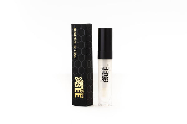 All-Natural Beeswax Lip Gloss - .2oz Tube w/ Applicator Wand: Vanilla
