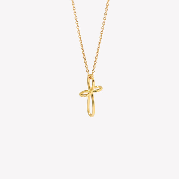 Infinite Hope Cross Necklace