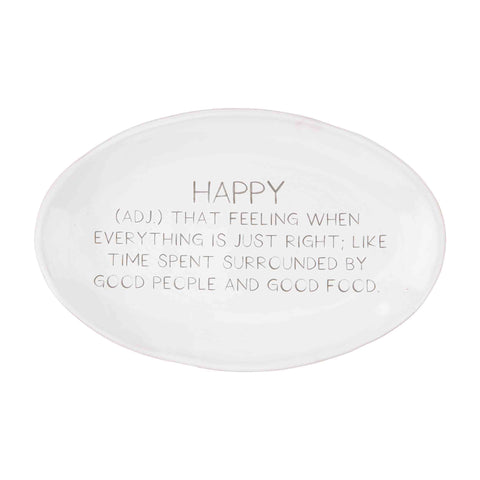 Happy Definition Tray