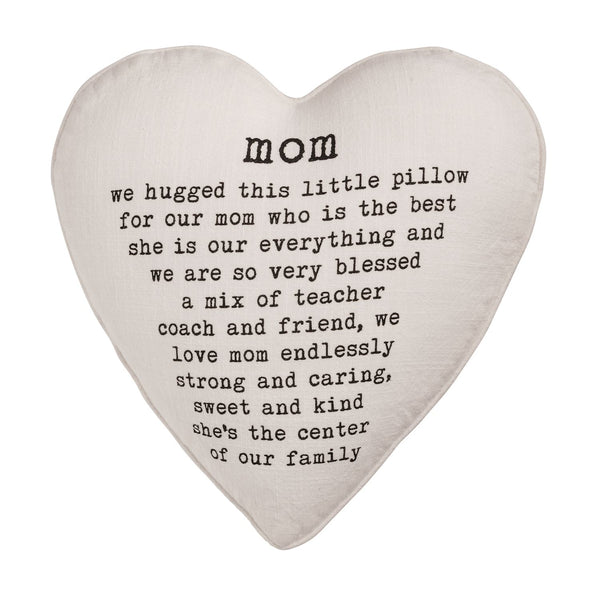Mom Heart Pillow