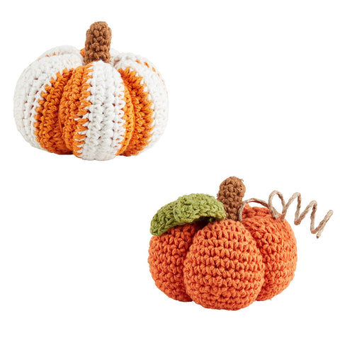 Mini Crochet Pumpkins & Gourds