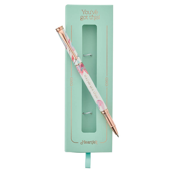 Pen in Gift Box Pink Petals Got This