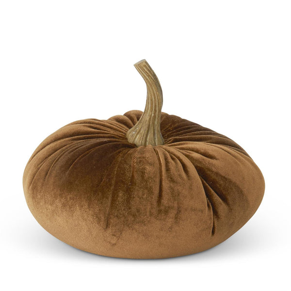 6.25 Inch Velvet Stuffed Pumpkin