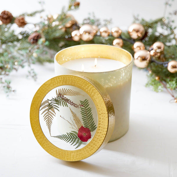 Spicy Apple XL Mercury Glass Candle