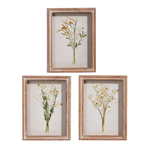 10" Botanical Shadowbox Framed Print