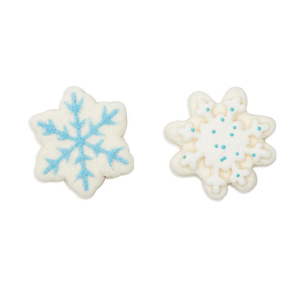 Snowflake Set of 6 Vanilla Flavored Marshmallow Hot Chocolate topper