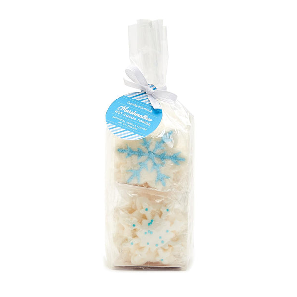 Snowflake Set of 6 Vanilla Flavored Marshmallow Hot Chocolate topper