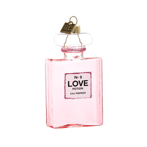 EC 4" Pink Love Potion No. 9 Ornament