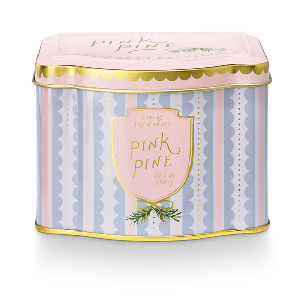Pink Pine Printed Tin