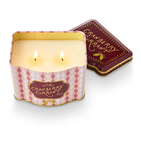 Cranberry Currant Printed Tin