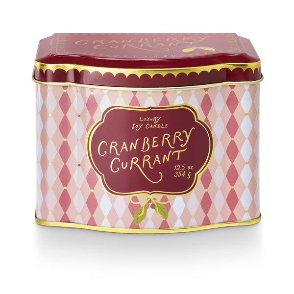 Cranberry Currant Printed Tin