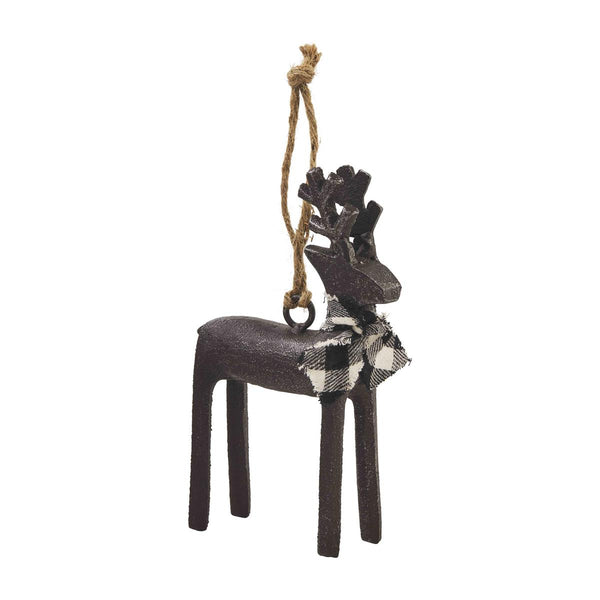 METAL DEER ORNAMENTS, Assorted