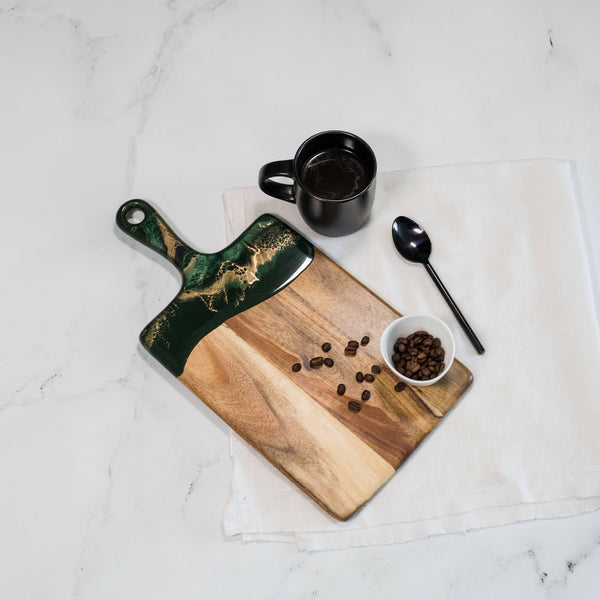 Cheeseboards - Medium 8" x 16": Gold Quartz