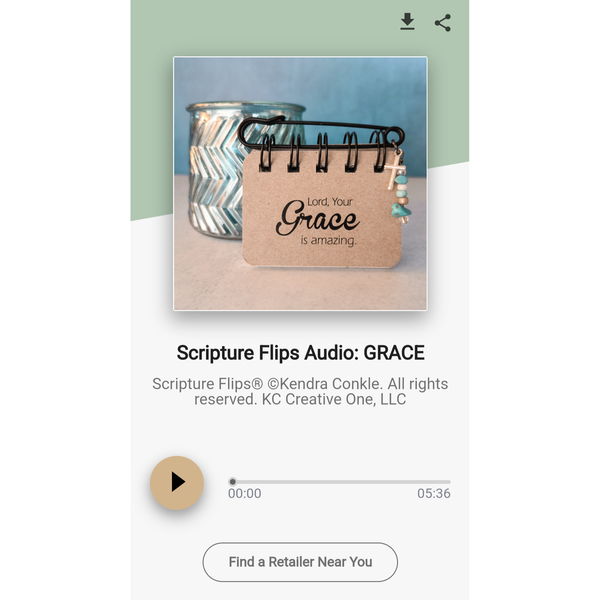 Grace Scripture Flip