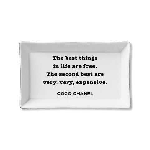 Ceramic Tray- Best Things in Life