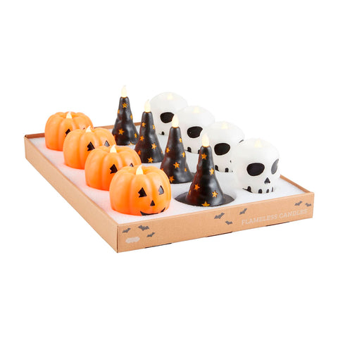 Halloween Flameless Candles Assorted