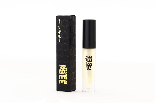 All-Natural Beeswax Lip Gloss - .2oz Tube w/ Applicator Wand: Vanilla