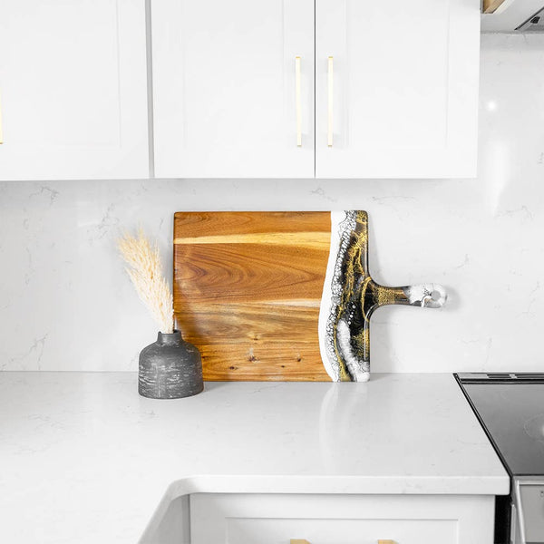 Cheeseboards - Extra Large 15"x24": Gold Quartz