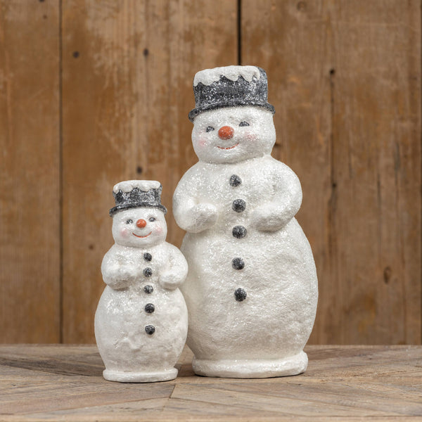 8" RED NOSE SNOWMAN