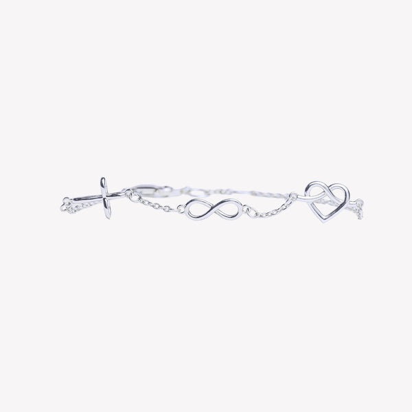Faith, Hope, Love Bracelet