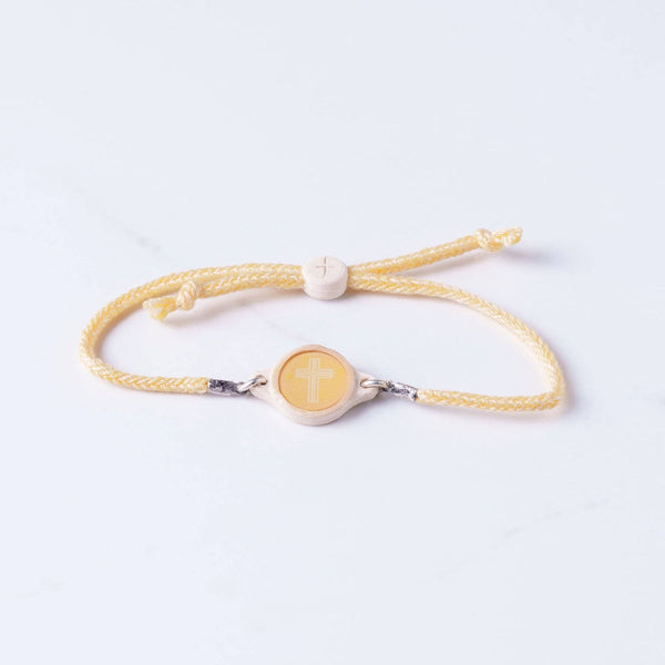Tap To Pray® Survivor Series Bracelet: Onyx + Cross