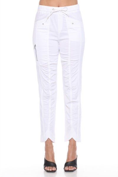 Ruched Scallop Pant