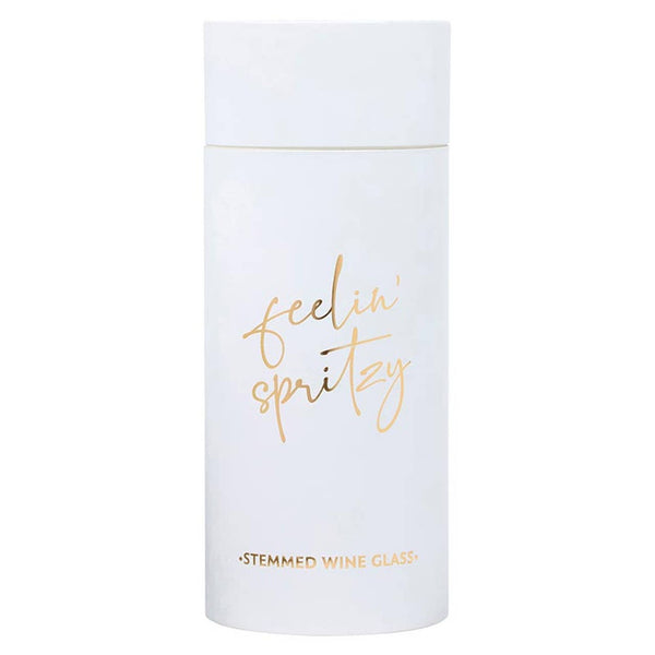 Wine Glass - Feelin' Spritzy: Hand Wash Only / Glass