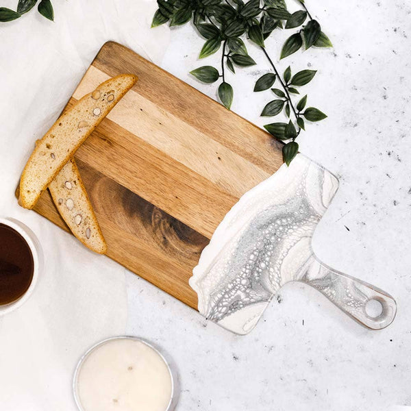 Cheeseboards - Medium 8" x 16": Gold Quartz