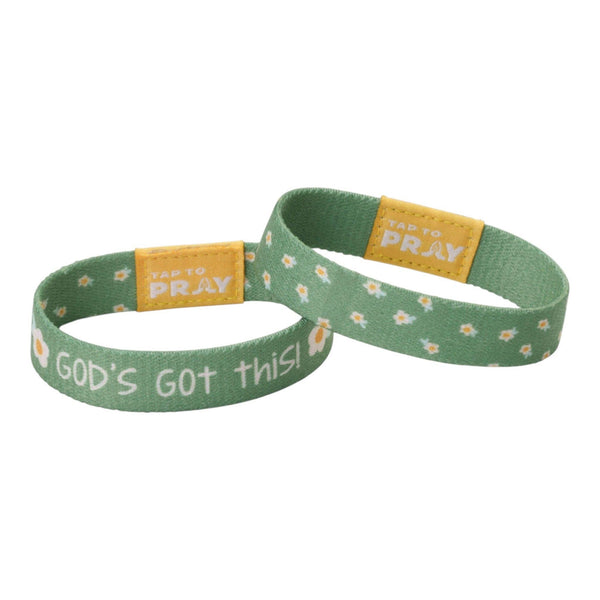 Tap To Pray® Kingfolk Series Wristband –  God's Got This: Medium