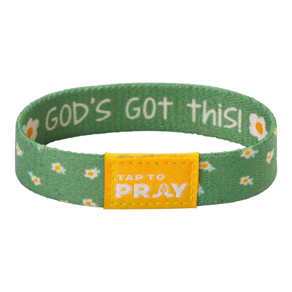 Tap To Pray® Kingfolk Series Wristband –  God's Got This: Medium