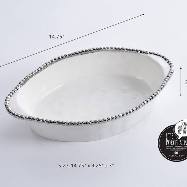 Pampa Bay Oval Baking Dish