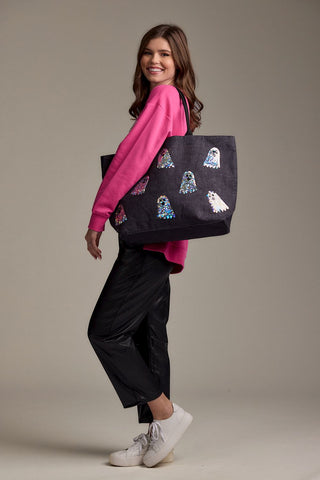 Halloween Sprkle Sweatshirt-Pk